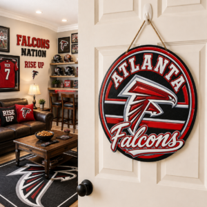 Sports Fan Inspired Wooden Door Sign